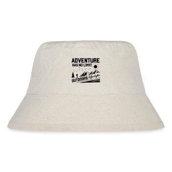 ADVENTURE HAS NO LIMIT 2 - Stanley/Stella Recycled Bucket Hat - natural - Front