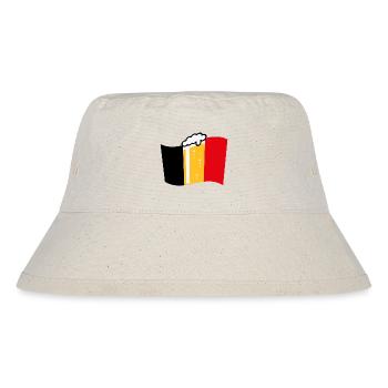 Drapeau de la bière de Belgique (Beer Nation / Beer Country / 4C) - Bob recyclé Stanley/Stella - blanc naturel - Devant