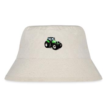 Fahr den Deutz Traktor 230 MK3 - Stanley/Stella recycelter Bucket Hat - Naturweiß - Vorne