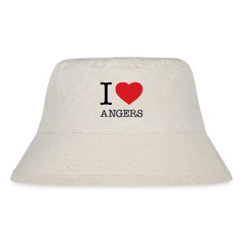 I LOVE ANGERS - Stanley/Stella Recycled Bucket Hat - natural - Front