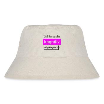 Cognitive Thinker Personalized Design - Stanley/Stella Recycled Bucket Hat - natural - Front