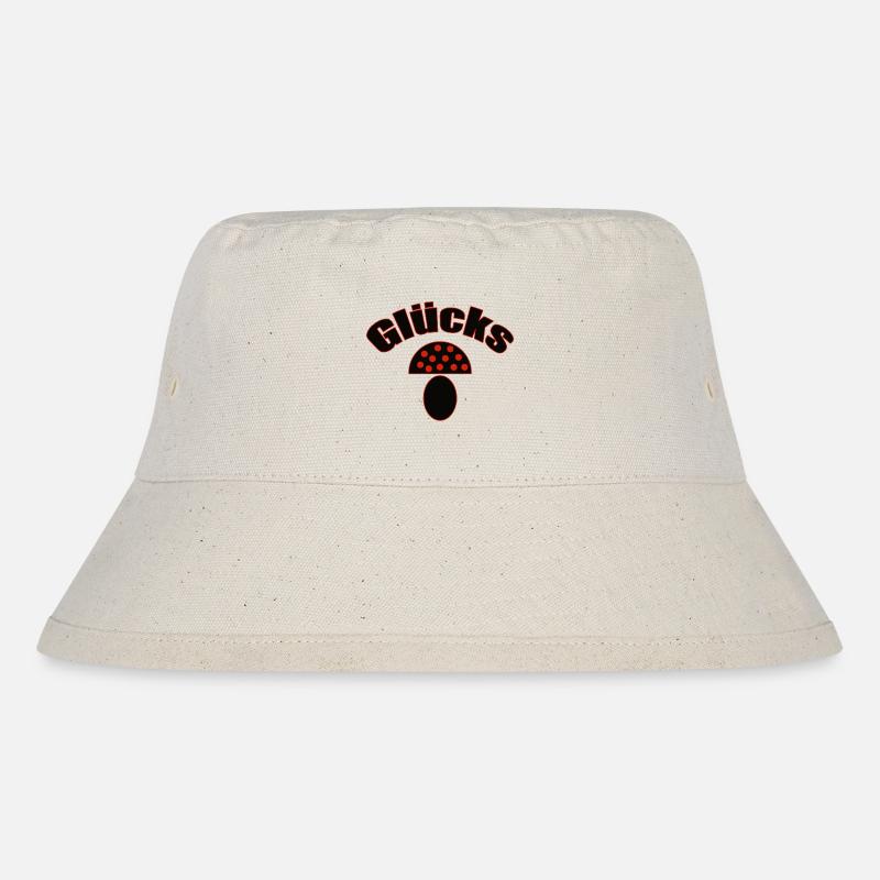 Lucky Guy - Modern Talisman & Lucky - Stanley/Stella Recycled Bucket Hat - natural