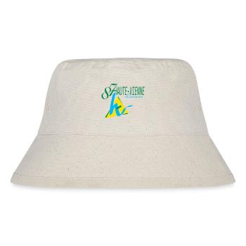 Logo Haute Vienne  87 Limousin - Bob recyclé Stanley/Stella - blanc naturel - Devant