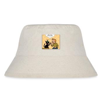 Franky & Meekos erstes Treffen - Stanley/Stella recycelter Bucket Hat - Naturweiß - Vorne