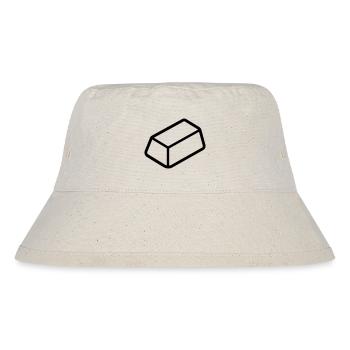 Gold Bar - Stanley/Stella Recycled Bucket Hat - natural - Front