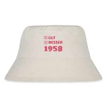 1958 - Stanley/Stella Recycled Bucket Hat - natural - Front