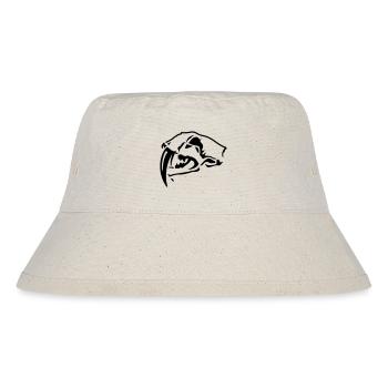 Sabre-toothed Tiger Skull - Stanley/Stella Recycled Bucket Hat - natural - Front