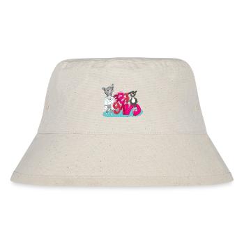 Doctor Lama and the numbers - Stanley/Stella Recycled Bucket Hat - natural - Front