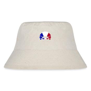 croissant france - Stanley/Stella Recycled Bucket Hat - natural - Front