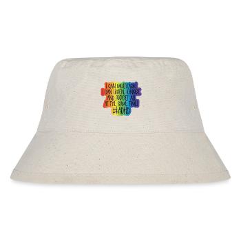 ADHS - Stanley/Stella recycelter Bucket Hat - Naturweiß - Vorne