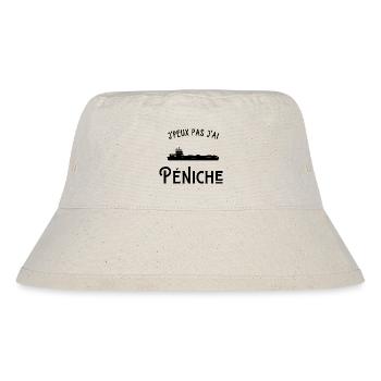 je peux pas j'ai péniche - Bob recyclé Stanley/Stella - blanc naturel - Devant