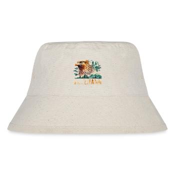 Watzmann Steinadler Bartgeier Souvenirs - Stanley/Stella recycelter Bucket Hat - Naturweiß - Vorne