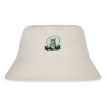 MiauMiau - Stanley/Stella recycelter Bucket Hat - Naturweiß - Vorne