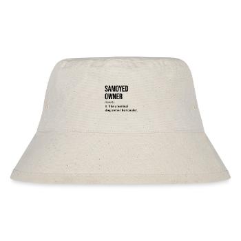 Samoyed - Stanley/Stella Recycled Bucket Hat - natural - Front