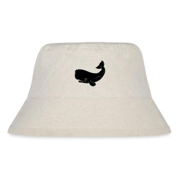 Whale - Stanley/Stella Recycled Bucket Hat - natural - Front