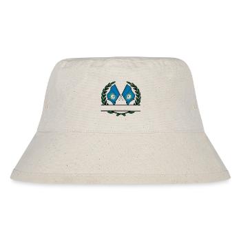 Flaggen USA South Dakota Lorbeerkranz Banner - Stanley/Stella recycelter Bucket Hat - Naturweiß - Vorne