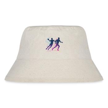 Handball Neon Player, Fast Attack, Team - Stanley/Stella Recycled Bucket Hat - natural - Front