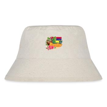 Mauritius Retro Indian Ocean Dodo Souvenir - Stanley/Stella Recycled Bucket Hat - natural - Front