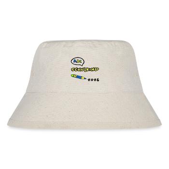 ABC Schulkind 2026 Einschulung - Stanley/Stella recycelter Bucket Hat - Naturweiß - Vorne