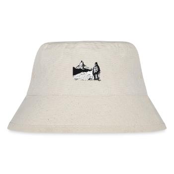 On the way to the summit - Mount Matterhorn Zermatt - Stanley/Stella Recycled Bucket Hat - natural - Front