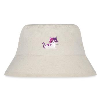 Cat miaw love, cat lovers, miaw, meow - Stanley/Stella Recycled Bucket Hat - natural - Front