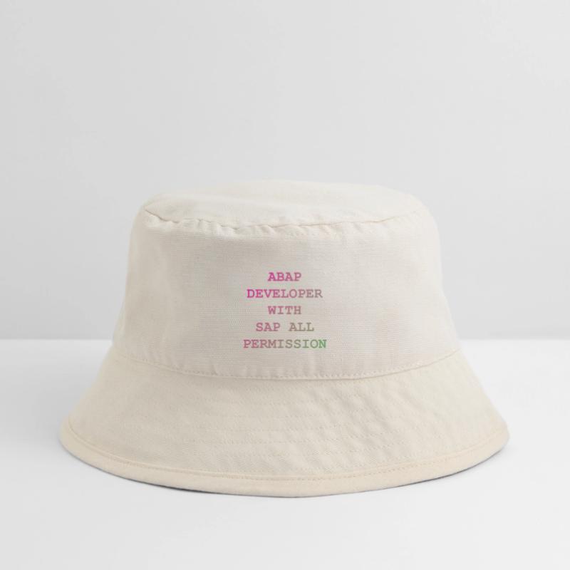 ABAP SAP Developer! Geschenkidee Stanley/Stella recycelter Bucket Hat