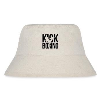 kick boxing - Stanley/Stella Recycled Bucket Hat - natural - Front