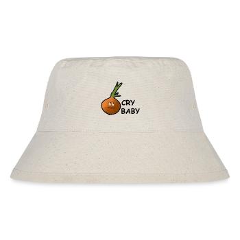 CRYBABY Ziebel - Stanley/Stella recycelter Bucket Hat - Naturweiß - Vorne