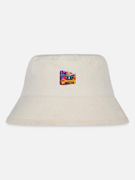 Cassette - Stanley/Stella Recycled Bucket Hat - natural