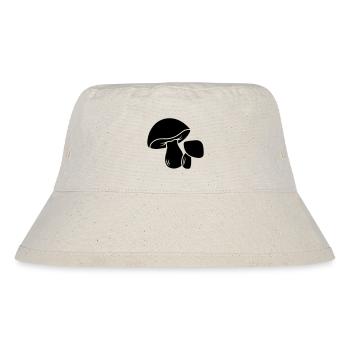 Logo du champignon - Bob recyclé Stanley/Stella - blanc naturel - Devant