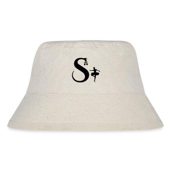 Ballerina-Brief - Stanley/Stella recycelter Bucket Hat - Naturweiß - Vorne