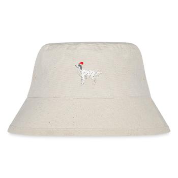 English Setter Fundogs Christmas - Stanley/Stella Recycled Bucket Hat - natural - Front