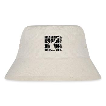 Breakdance - Stanley/Stella recycelter Bucket Hat - Naturweiß - Vorne
