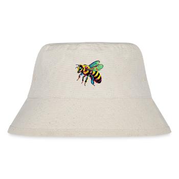 Bee - Stanley/Stella Recycled Bucket Hat - natural - Front