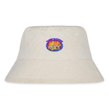 Mifa Klapp-Fahrrad Faltrad Bike Reiserad Geschenk - Stanley/Stella recycelter Bucket Hat - Naturweiß - Vorne
