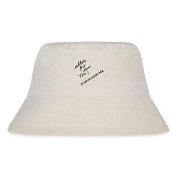 Alles für den Ton - Stanley/Stella recycelter Bucket Hat - Naturweiß - Vorne