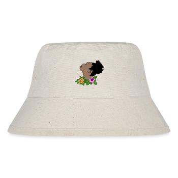 woman portrait - Stanley/Stella Recycled Bucket Hat - natural - Front