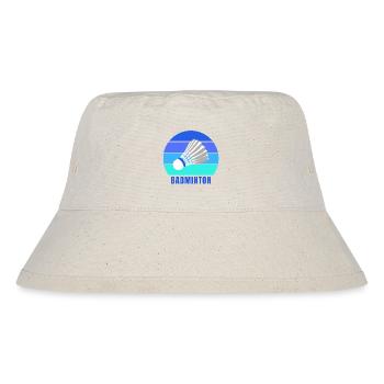 badminton, badminton sport, club de badminton - Bob recyclé Stanley/Stella - blanc naturel - Devant