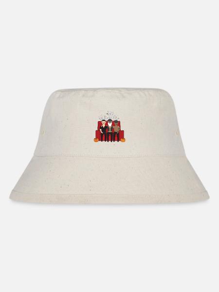 Fröhliches Halloween - Stanley/Stella recycelter Bucket Hat - Naturweiß