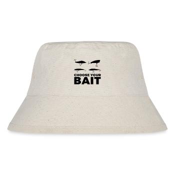 Fishing bait - Stanley/Stella Recycled Bucket Hat - natural - Front