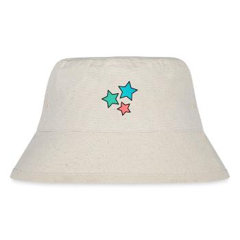 GELIEBTE. VIELEN DANK. DANKE HERRIN - Stanley/Stella recycelter Bucket Hat - Naturweiß - Vorne