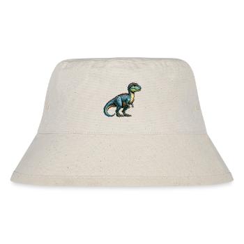 Dinosaur - Stanley/Stella Recycled Bucket Hat - natural - Front