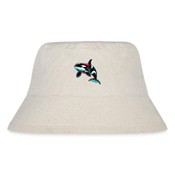 Killer whale - Stanley/Stella Recycled Bucket Hat - natural - Front
