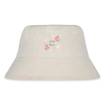 Es rieht nach Frühling,   zarte Daisy Ilustration - Stanley/Stella recycelter Bucket Hat - Naturweiß - Vorne