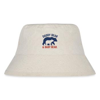Vatertag Shirt, Geschenkidee für papa, Hoodie - Stanley/Stella recycelter Bucket Hat - Naturweiß - Vorne