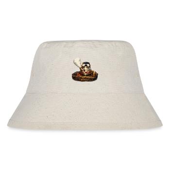 Kettle on stove - Stanley/Stella Recycled Bucket Hat - natural - Front