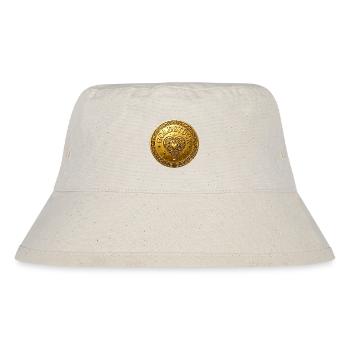Golden Masterpiece Typography Goldstück german  - Stanley/Stella Recycled Bucket Hat - natural - Front