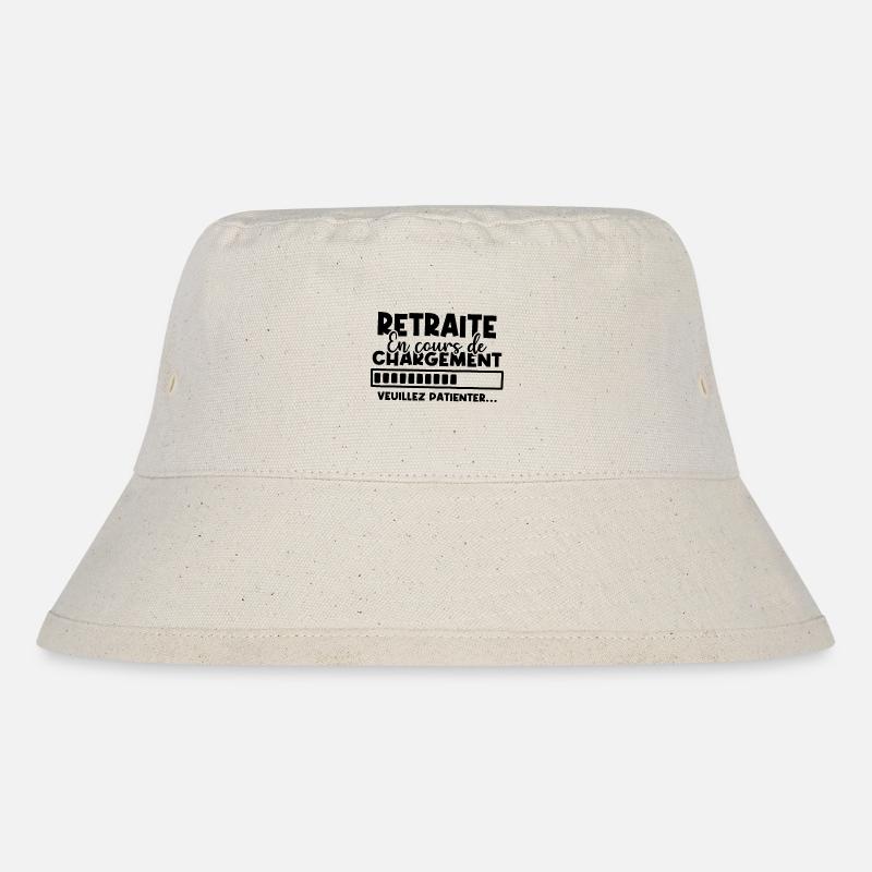 Retraite en cours de chargement - Bob recyclé Stanley/Stella - blanc naturel