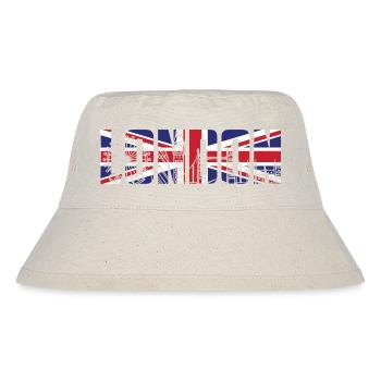 London, England - Stanley/Stella Recycled Bucket Hat - natural - Front