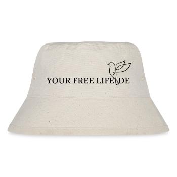 Découvrez la liberté avec les produits Free Life - Bob recyclé Stanley/Stella - blanc naturel - Devant